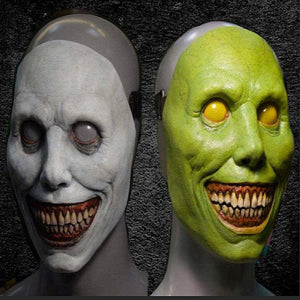 Creepy Mask Smiling Demons Horror Face Masks The Evil Cosplay Props Halloween