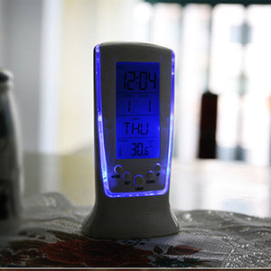 Digital Calendar Temperature Alarm Clock