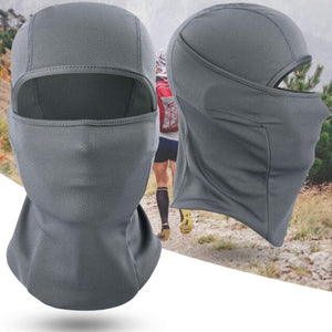 Balaclava Face Mask UV Protection Ski Sun Hood Tactical Masks for Men Women Gray
