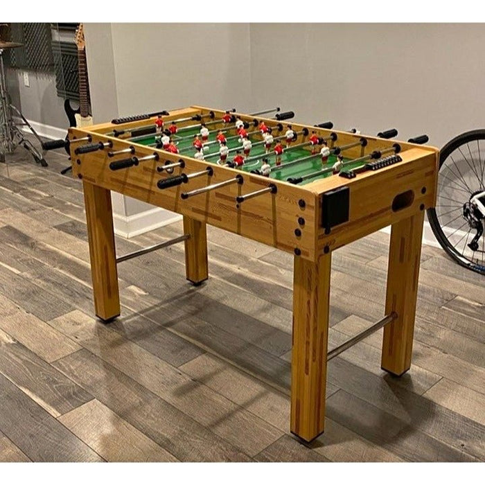 Large Tournament Size Wooden Premium Foosball Table Game Brand New