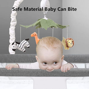 17lbs Bedside Crib with Storage Basket, Adjustable Portable Bed for Infant/Newborn