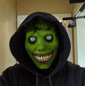 Creepy Mask Smiling Demons Horror Face Masks The Evil Cosplay Props Halloween