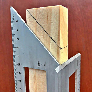 45/90 Degree Gauge Right Angle Ruler Measuring Tool