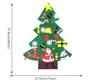 NEW! 26 pcs Detachable Christmas Tree Ornaments, Xmas Tree Gifts for Kids Wall Decor