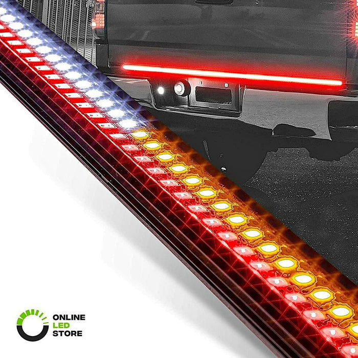NEW60″ LED Strip Tailgate Signal Brake Reverse Light Bar For Chevy Dodge Ford Truck