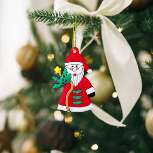 12pcs Christmas Ornaments Cute Snowman Xmas Tree Decorations