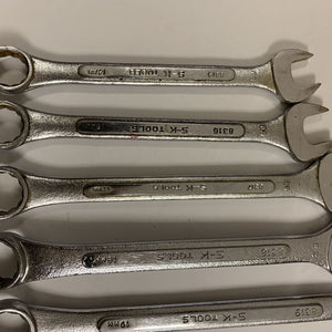 5 pc Combo Wrench Set