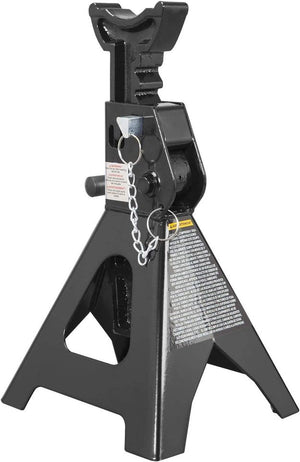 Steel Jack Stands: Double Locking, 3 Ton (6,000 lb)