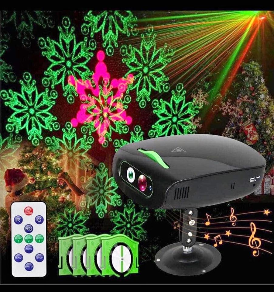 sound activated party lights, christams projector lights,music dj projector laser lights with remote