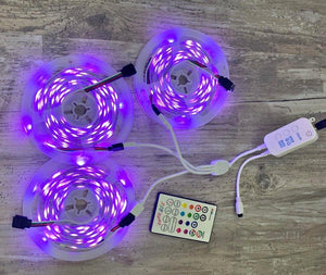 Led Lights for Bedroom 100ft (2 Rolls of 50ft) Music Sync Color Changing LED Strip Lights