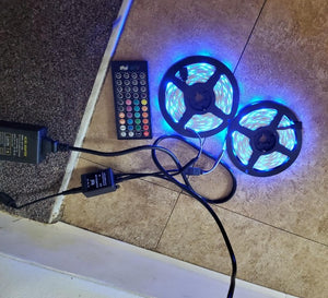 Led Lights for Bedroom 100ft (2 Rolls of 50ft) Music Sync Color Changing LED Strip Lights