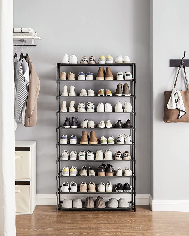 10 Tier Shoe Rack Organizer Storage