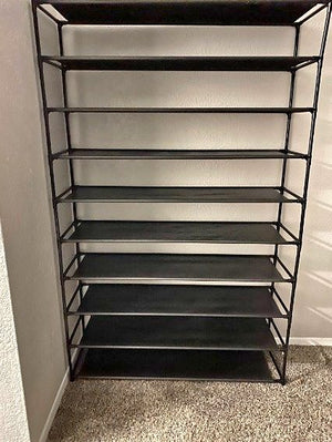 10 Tier Shoe Rack Organizer Storage