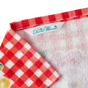 Sweet Romance Kitchen Towel Set, Multicolor, 16"W x 28"L, 4 Piece