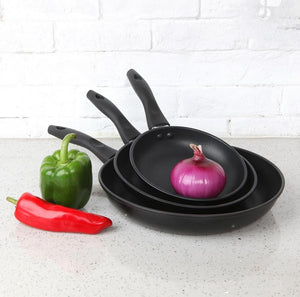 3 Piece Non-Stick Skillet Aluminum 7", 9" & 11"