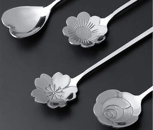 8 Unique Patterned Stainless Steel Scoops For Your Kitchen