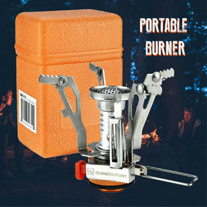 Ultralight Portable Backpacking Outdoor Camp Gas Stove Burner