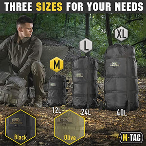 New! Sleeping Bag Compression Stuff Sack Military Compression Bag Lightweight Water Resistant