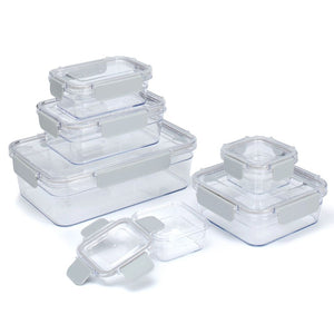 12 Piece Tritan Stain-Proof Food Storage Container Set