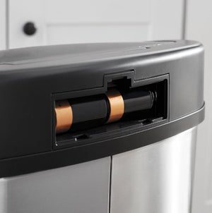 Motion Sensor Trash Can, 13.2 Gallon Stainless Steel Kitchen Trash Bin