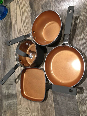 5-Piece Aluminum Cookware Set