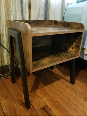 End Table, Nightstand, Side Table for Small Spaces