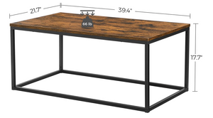 Coffee Table with Thickened Board