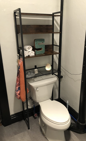 4-Tier Over The Toilet Storage Rack