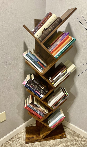 Tree Bookshelf, 8-Tier Floor Standing Bookcase