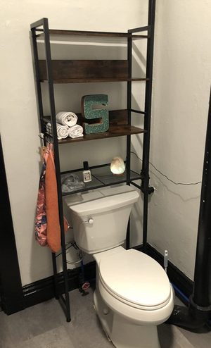 Bathroom Space Saver, 4-Tier Over The Toilet Storage Rack
