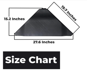 4Pcs Offset Umbrella Base Plastic Cantilever Base Weights Plate Set,180lb Black