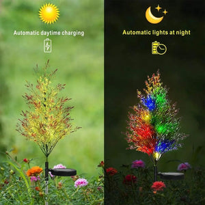 🔥NEW🔥IP65 Waterproof Solar Christmas Tree Lights, (2PCS)